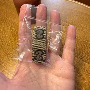 Gucci upcycled Hair Accessory clip new